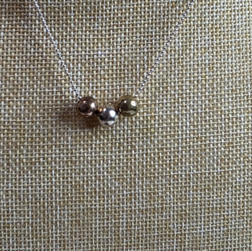 Silpada Rose Sun Sterling Silver Fusion‎ Necklace n2850 - Picture 4 of 5